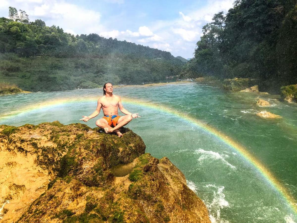 A Sy Ban Gioc Homestay - Lang Da Khuoi Ky Cao Bang Exteriér fotografie