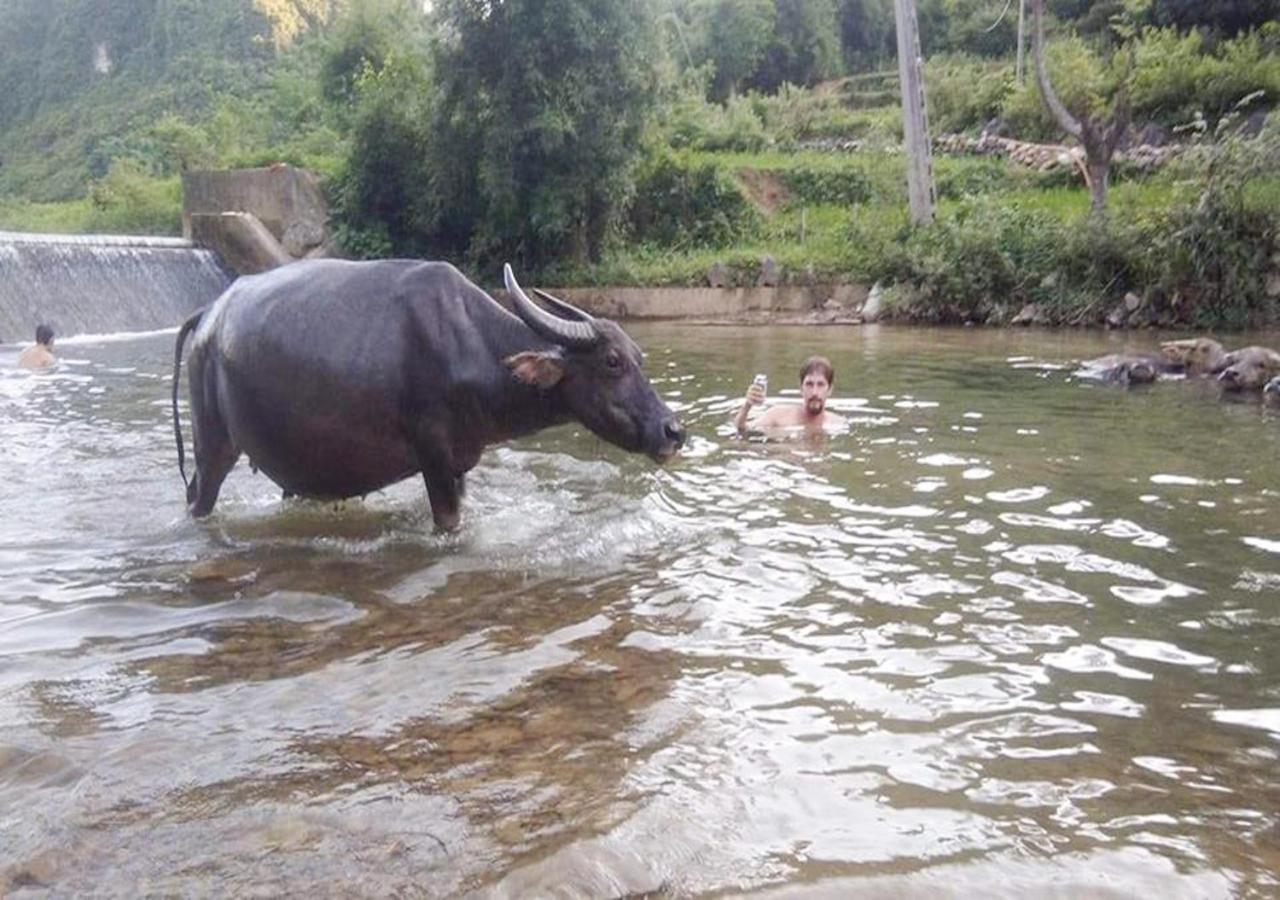 A Sy Ban Gioc Homestay - Lang Da Khuoi Ky Cao Bang Exteriér fotografie
