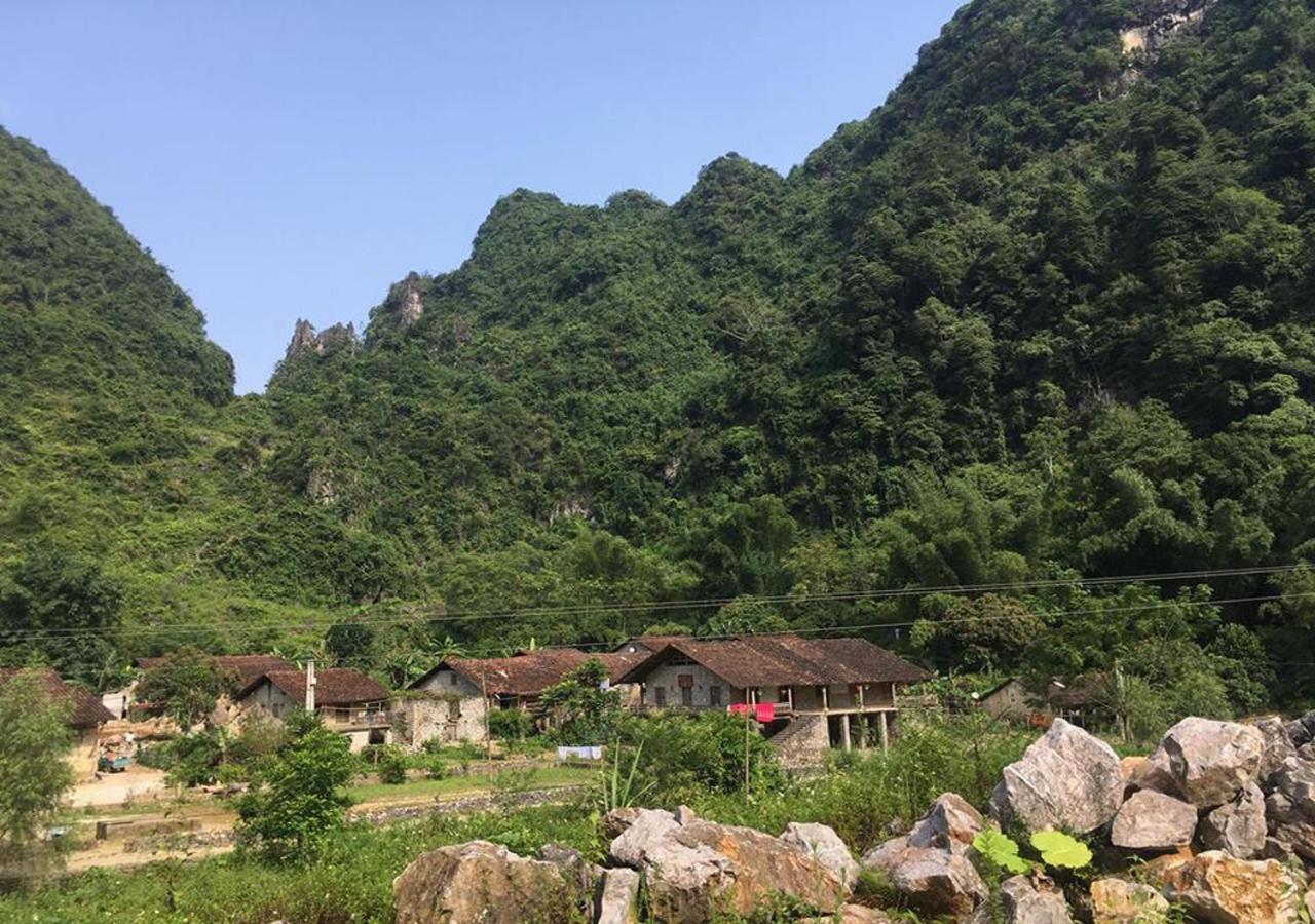 A Sy Ban Gioc Homestay - Lang Da Khuoi Ky Cao Bang Exteriér fotografie