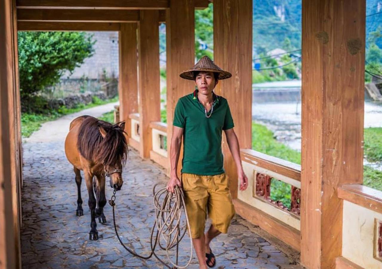 A Sy Ban Gioc Homestay - Lang Da Khuoi Ky Cao Bang Exteriér fotografie